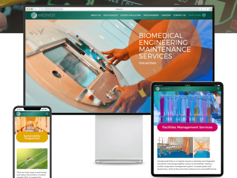 A beautiful website redesign for Medivest