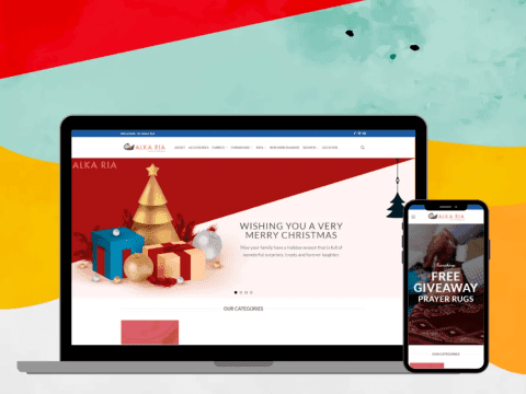 Create a website for Alka Ria 